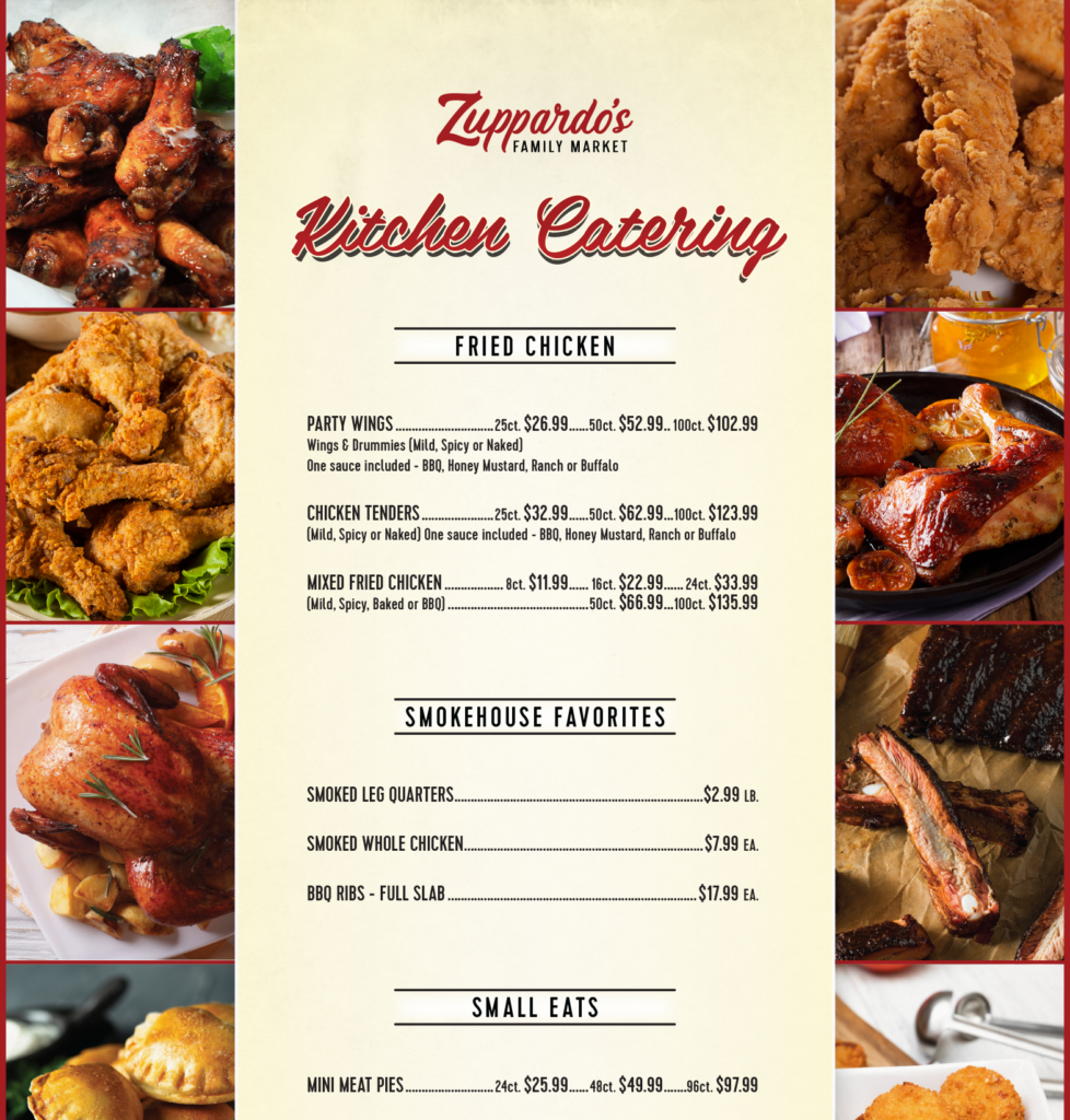 Catering Zuppardo's Family Market