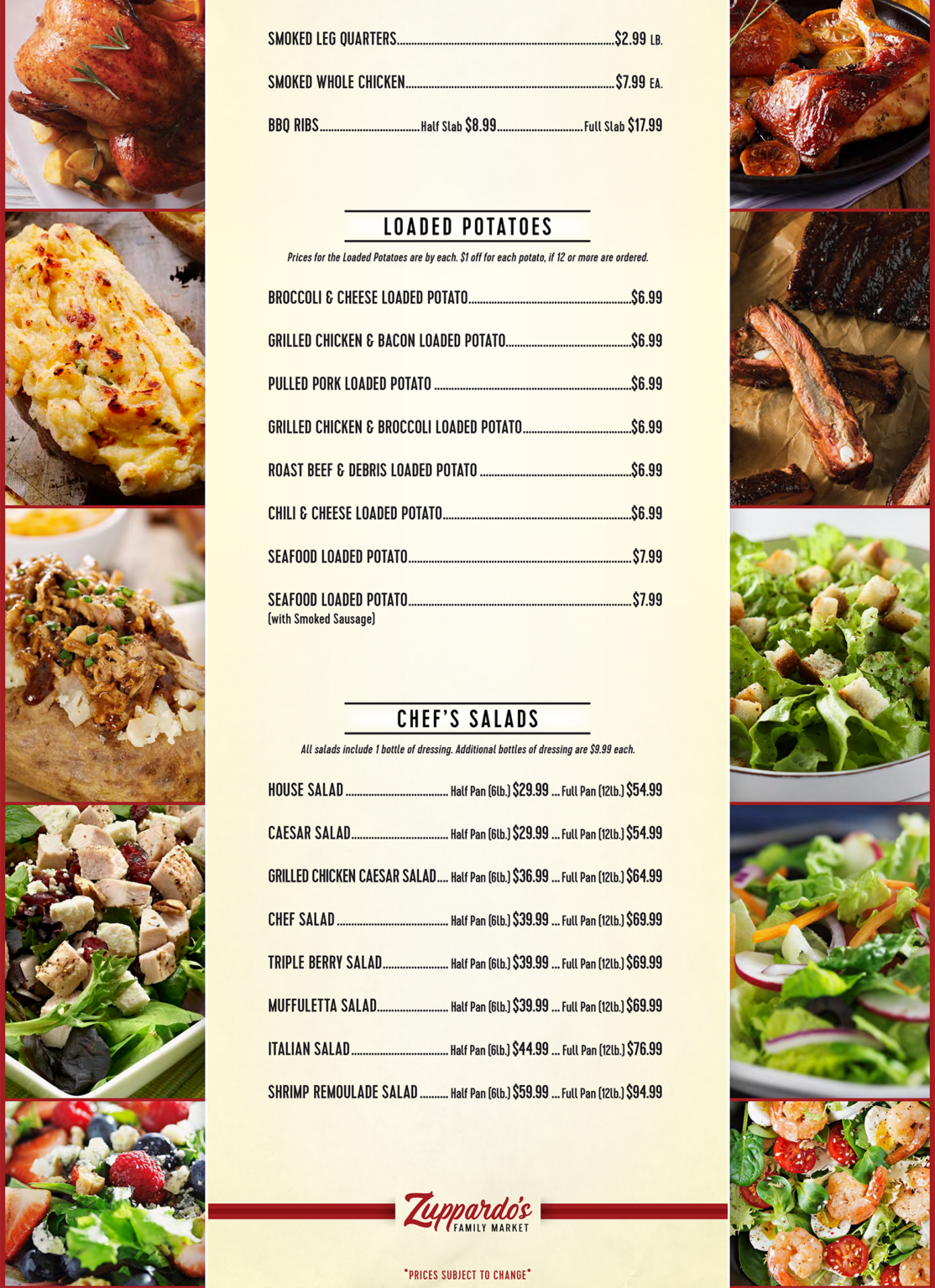 Chef Inspired & Deli Prepared Meals Zuppardo's Family Market